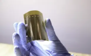 Flexible thin film temperature sensors